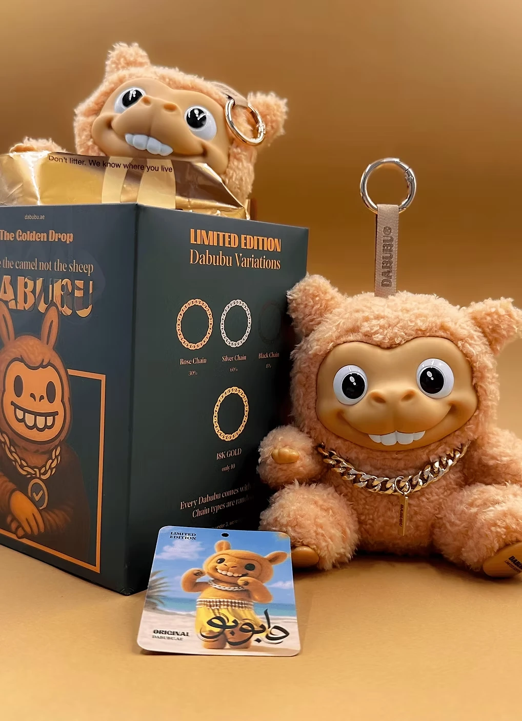 DABUBU China launch collectible and First Edition packaging